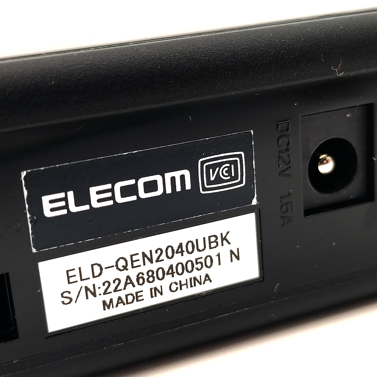 S10014 外付けHDD ハードディスク USB接続 4TB ELECOM / WD ELD-QEN2040UBK / WD40EARX 5400RPM 手渡し歓迎!! 札幌発_画像4