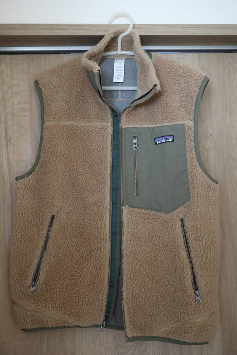 Patagonia メンズ ボアベスト ブラウン Sサイズ パタゴニア レア_画像1