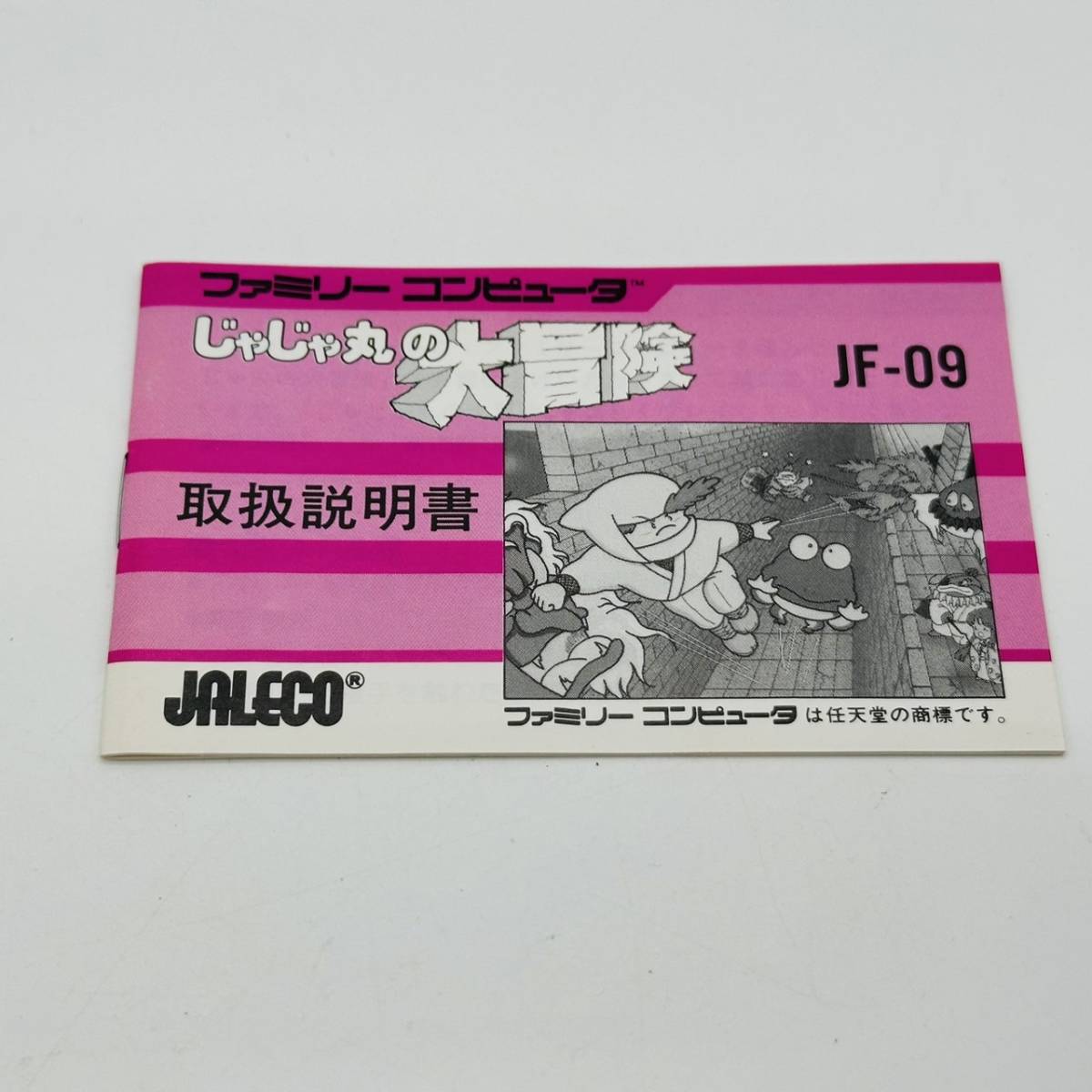 【箱説あり】JARECO じゃじゃ丸の大冒険 任天堂 ファミリーコンピュータ ゲーム ソフト / ジャレコ FC ファミコン Nintendo_画像3
