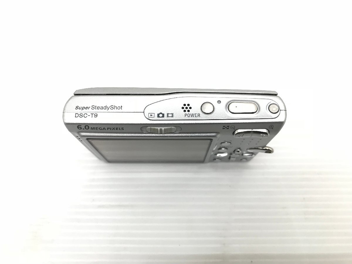 1円～ SONY サイバーショットT コンパクトデジタルカメラ デジカメ DSC-T9 光学ズーム3倍 F3.5～F4.3 1/2.5型CCD ジャンク Y10047S_画像9