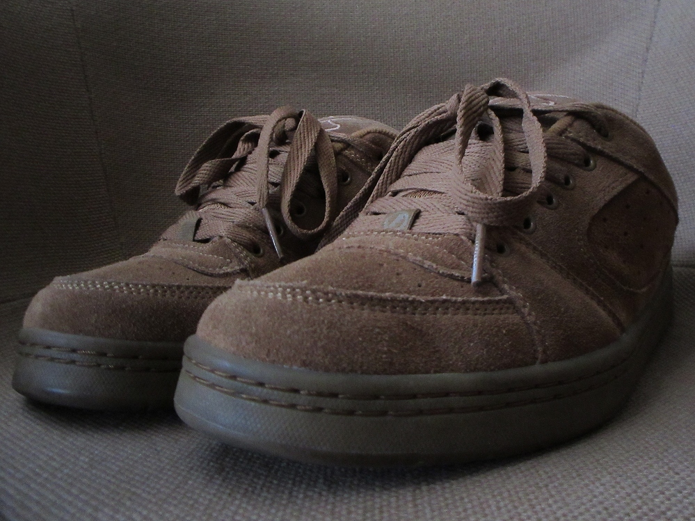 若者に人気のブランド 27.5cm SMUスニーカー ACCEL BEAMS別注 es 10's 9.5 OG Emerica シューズEtnies スケートボード アクセル スエード ビームス エス ブラウン シューズ