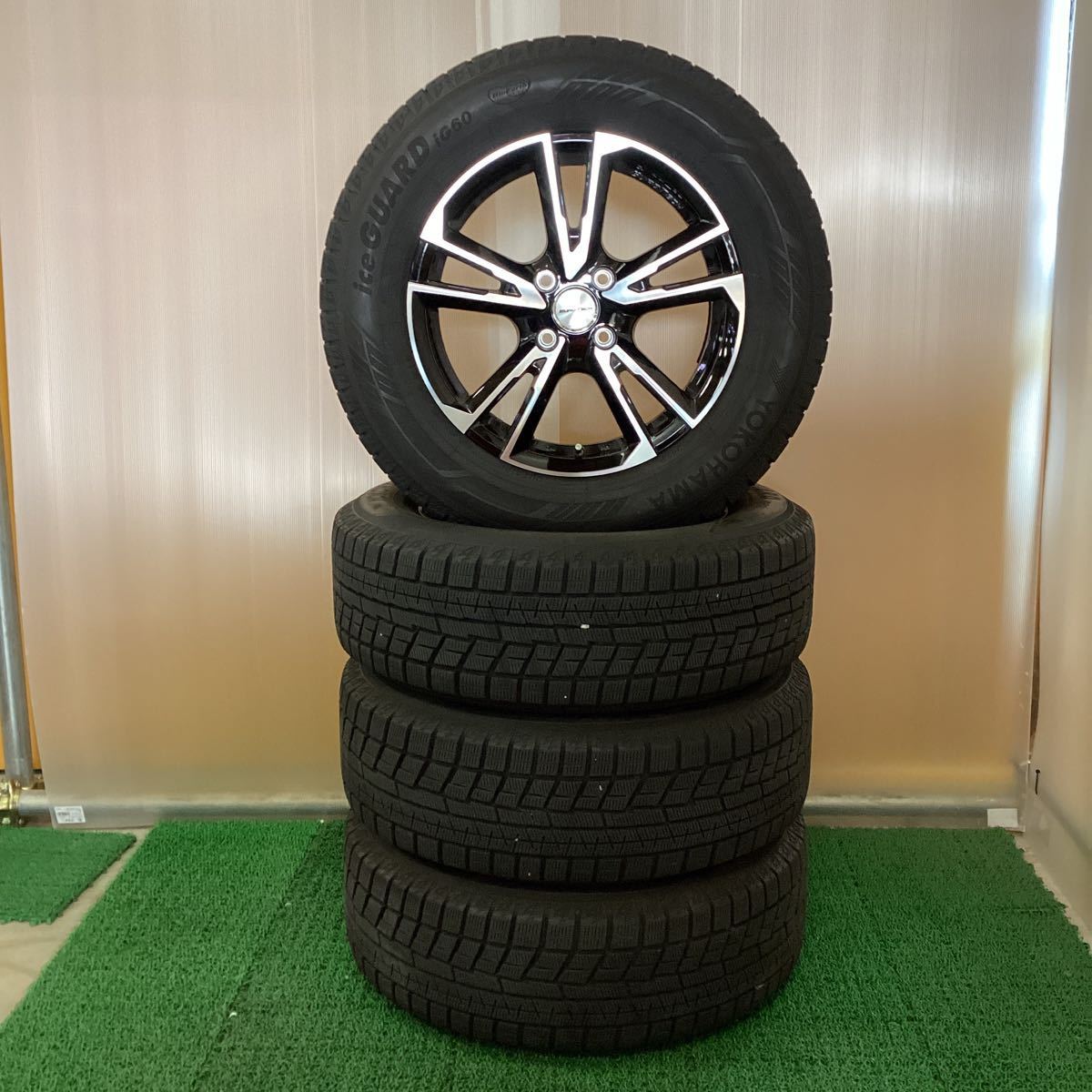  studless Peugeot non-genuine aluminum wheel set 16×6.5J+38 108-4H secondhand goods 4ps.@[489]