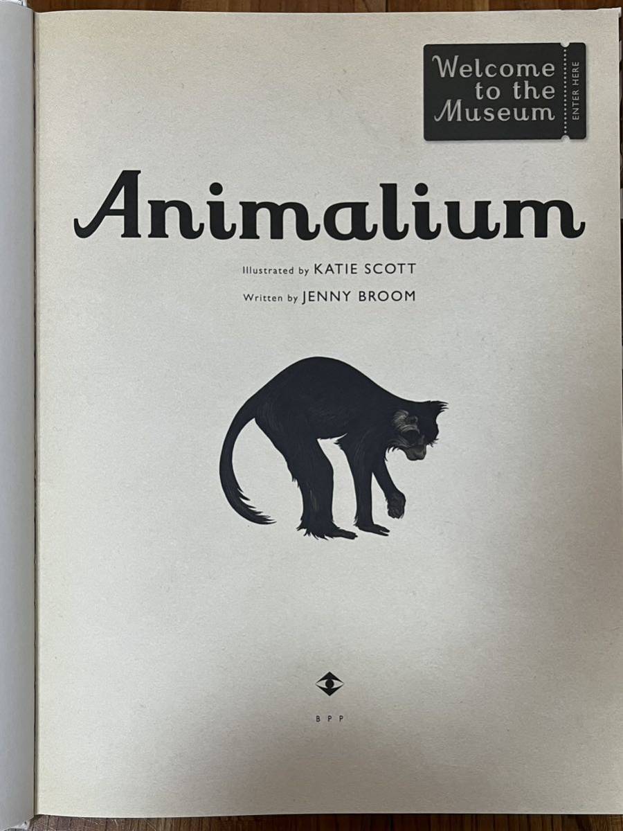 ☆ 洋書「Animalium」KATIE SCOTT and JENNY BROOM アニマリウム ようこそ、動物の博物館へ 2014年英語版 大型イラスト本_画像3