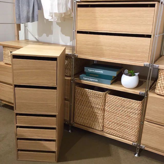 美品 廃盤希少 無印良品 木製収納ケース 引出式 2段 オーク材 幅 美品 廃盤希少 無印良品 木製収納ケース 引出式 2段 オーク材 幅