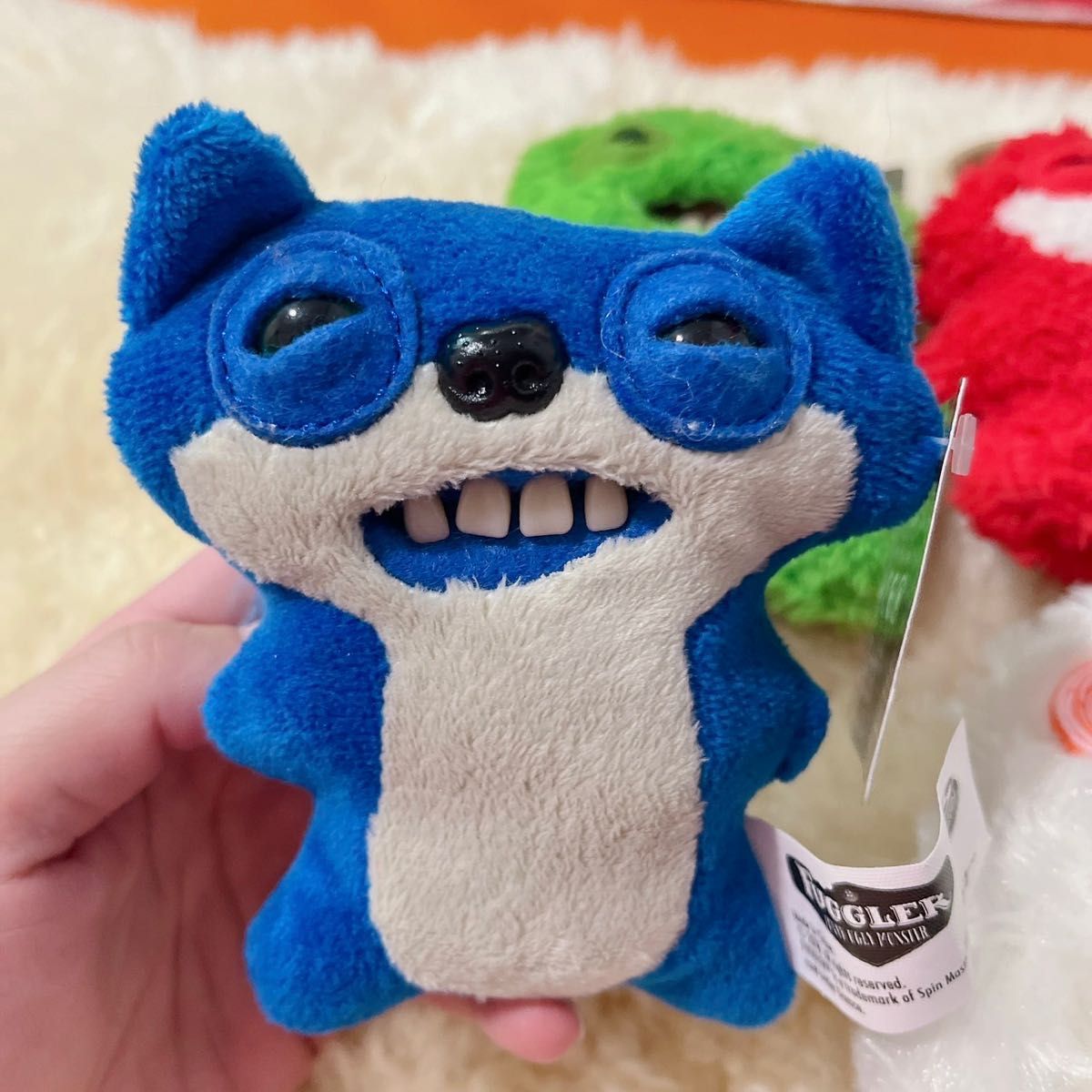新品タグ付き】FUGGLER モンスターキーリング 4個SET ぬいぐるみ 新品タグ付き】FUGGLER モンスターキーリング 4個SET ぬいぐるみ