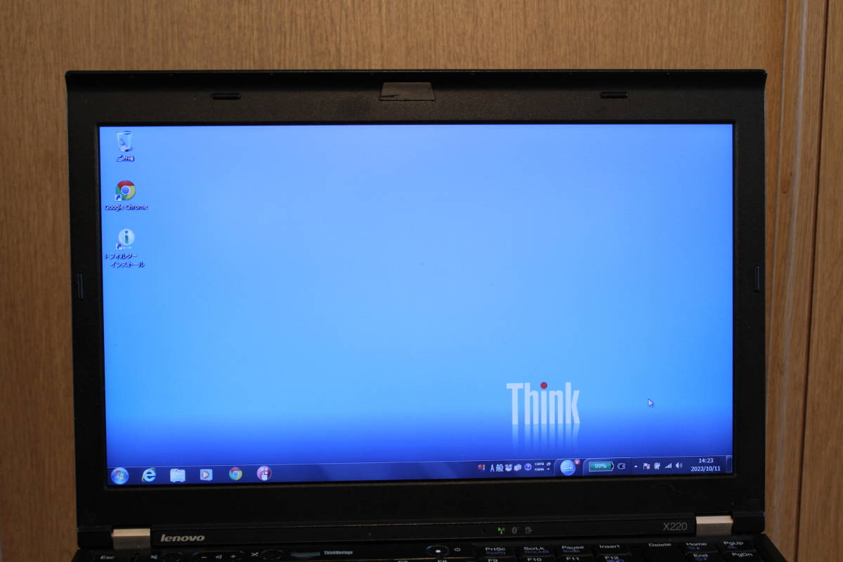 Lenovo ThinkPad X220/Windows7 Pro 32bit SP1/ Core-i5 2520M @ 2.50