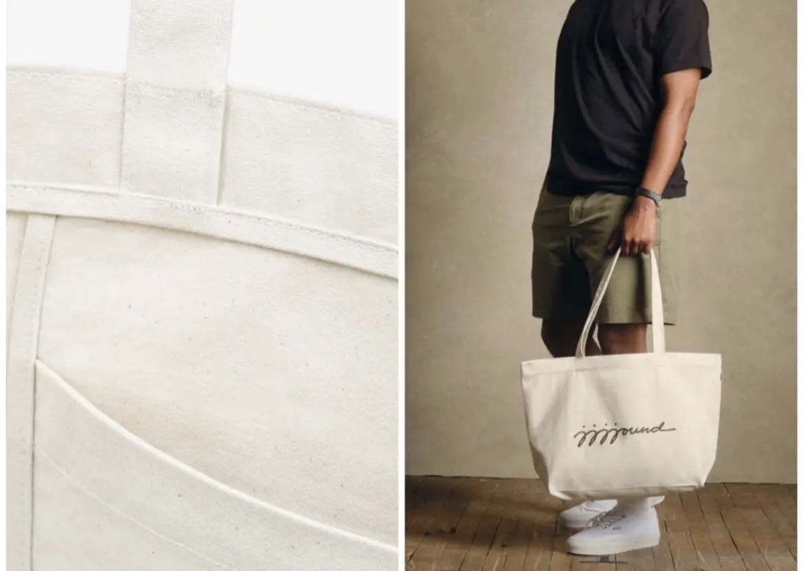 jjjjound Scripted Logo Tote Lサイズ ジョウンド-