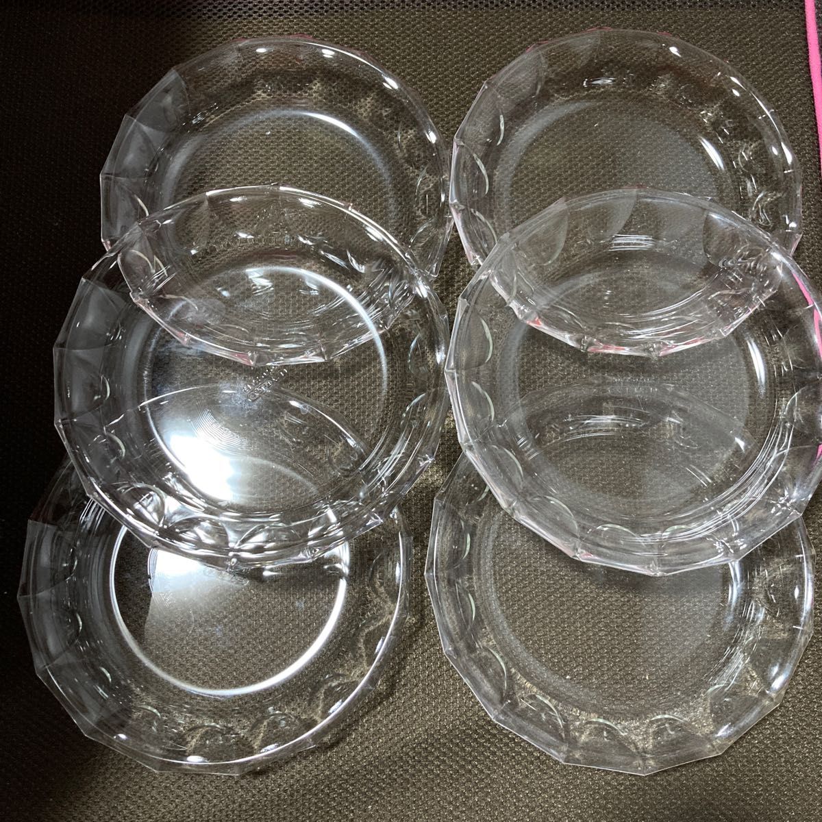 パイレックス耐熱ガラス皿6枚セット