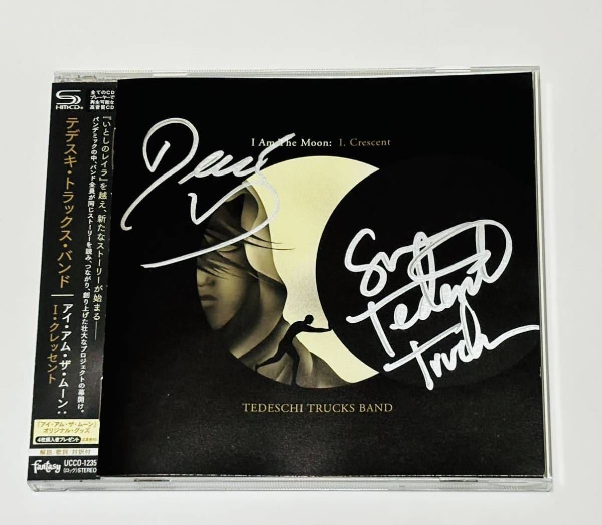 テデスキ・トラックス・バンド / Tedeschi Trucks Band 直筆サイン入りCD I Am The Moon: I. Crescent 2023 来日公演 _画像1