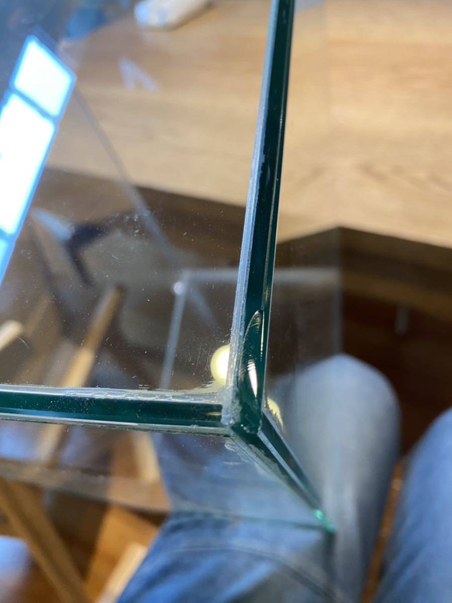 GEX ガラス水槽 底面フィルター エアーポンプセット W36×D17×H24 グラステリアサイレント水槽 めだか メダカ アピスト 水草 C_画像3