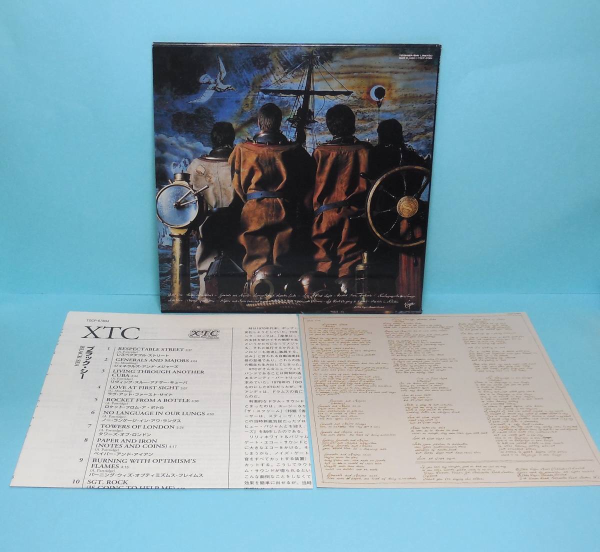 XTC 「ブラック・シー/BLACK SEA」紙ジャケ CD 帯付き TOCP-67804_画像7