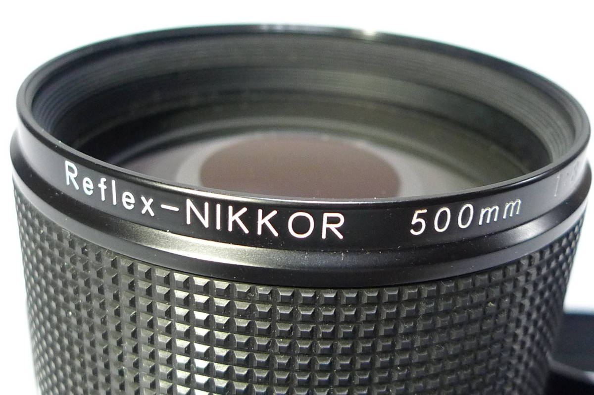 NIKONニコン Reflex NIKKOR 500mm F8 NEW フード.フィルター.キャップ 付き 超美品！_画像4