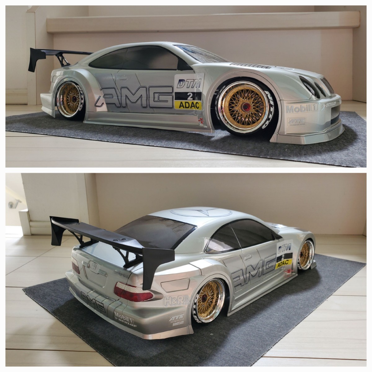 【即決・未走行】ボディのみ メルセデス ベンツ CLK AMG 1/10 Mercedes Benz CLK AMG _画像9