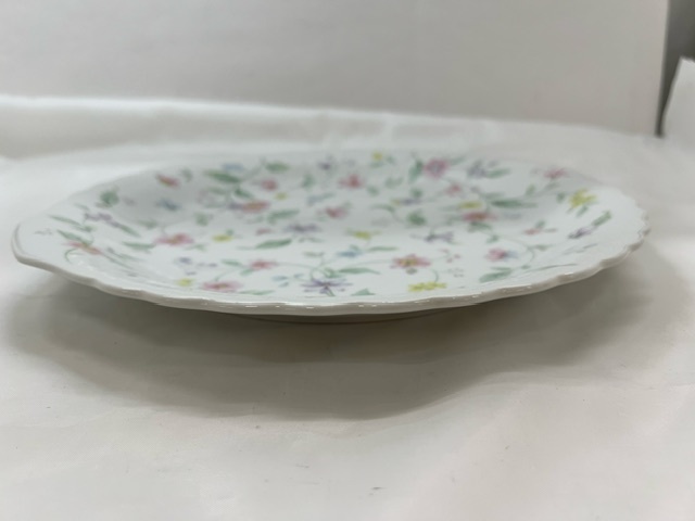 【菊水-8694】NARUMI CHINA ナルミチャイナ ケーキ皿 大皿 花柄/食器/陶磁器/(S)_画像4