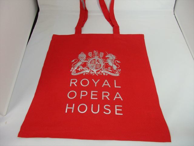 ★新品未使用★英国ロイヤルオペラハウス（Royal Opera House）トートバッグ（ロンドン）赤 (ロイヤルオペラハウス・レッドトート)LO21_画像5