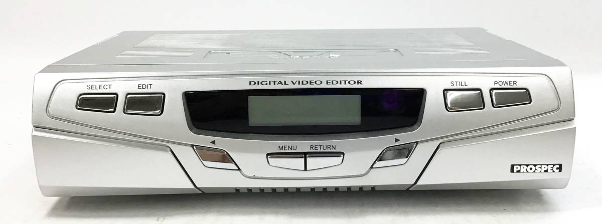 通電OK PROSPEC デジタルビデオ エディター DVE776 日本製 映像機器 箱 説明書付き PROSPEC DIGITAL VIDEO EDITOR _画像5