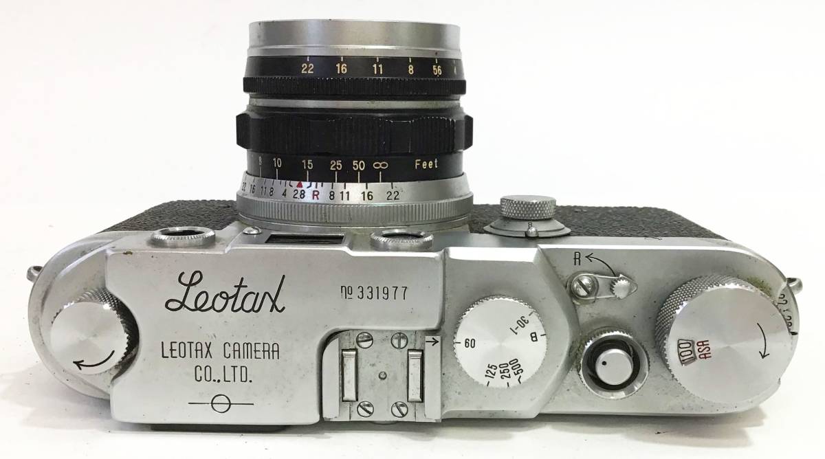 LEOTAX フィルムカメラ ボディ レンズ FUJINON L 1:2.8 f=5cm レンジ