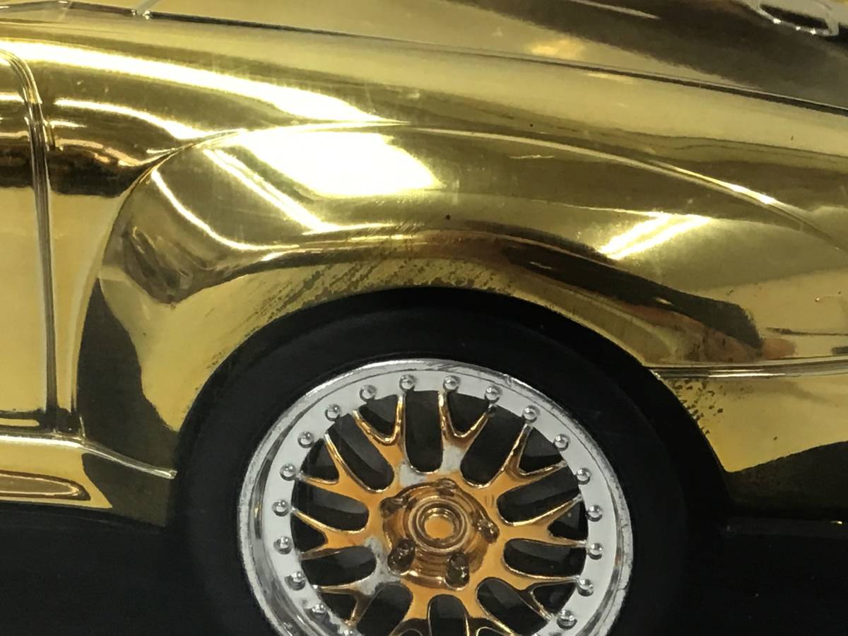 TOYCO 1/18 ポルシェ カレラ GT-2 ゴールドバージョン リミテッドエディション プルバックカー プラスチック製 PORSCHE トイコー ミニカー_画像7