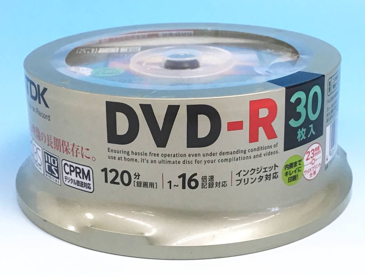 大量 未開封 未使用 DVD-R 30枚入り 4.7GB TDR 録画用 映像/CD-RW 650MB 2枚セット maxell ハイスピードライター専用 書き換え型_画像2