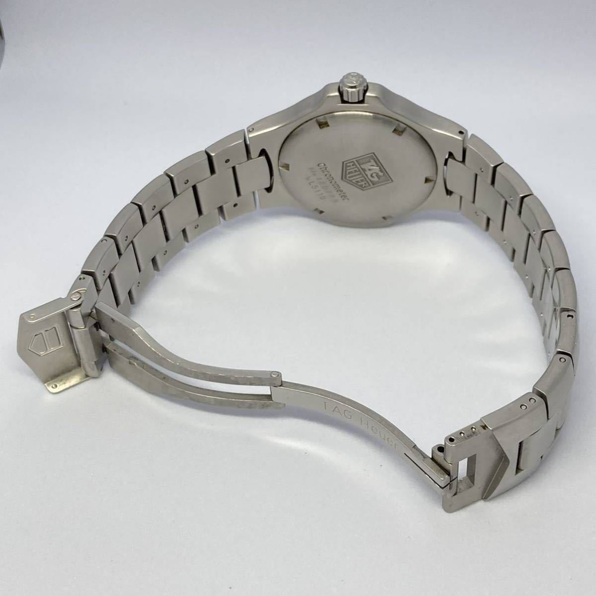 タグホイヤー キリウム WL5110 自動巻　腕時計　機械式 クロノメーター TAGHeuer ボーイズ AUTOMATIC タグ・ホイヤー ブランド時計　メンズ_バックルの開閉が少し緩いです。