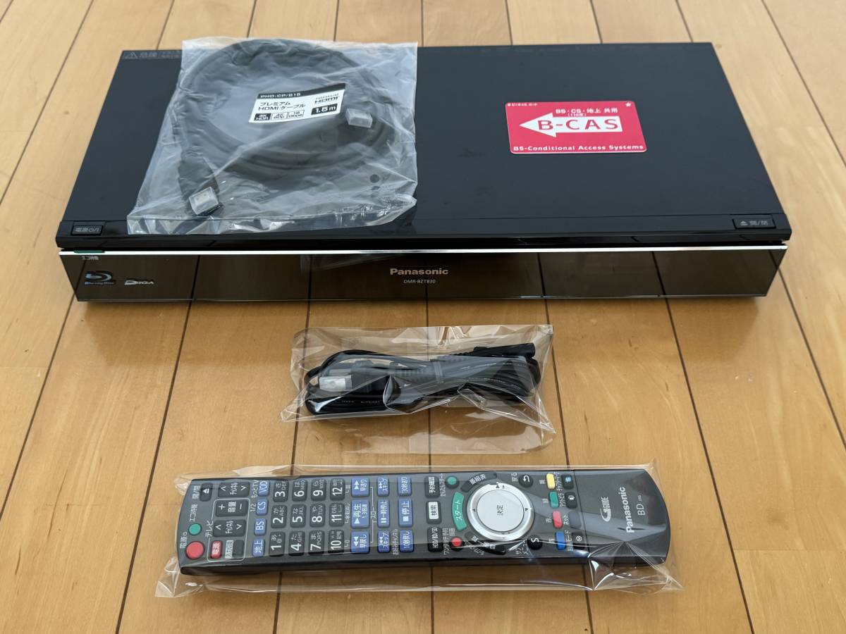 HDD 3TB⇒8TB換装】 Panasonic DMR-BZT830 3番組同時録画 《純正 HDD 3TB⇒8TB換装】 Panasonic DMR-BZT830 3番組同時録画 《純正