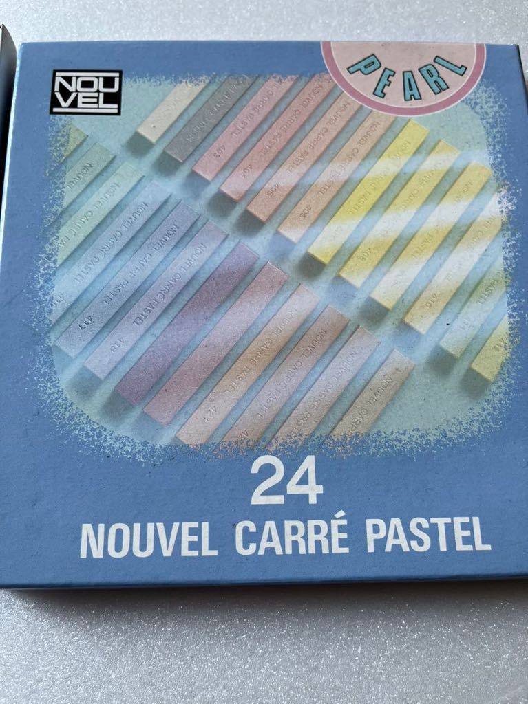 ヌーベルカレ－パステル　２４色パールセット NCT-24P NOUVEL CARRE PASTEL 24 SET カラー　クレヨン　パステル　サクラ_画像4