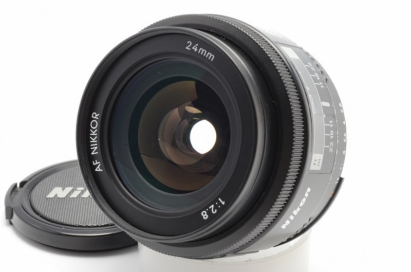 ※１円出品～【 美品 】ニコン Nikon AF 24mm F2.8 超広角レンズ★フルサイズ対応★11T9566_画像1