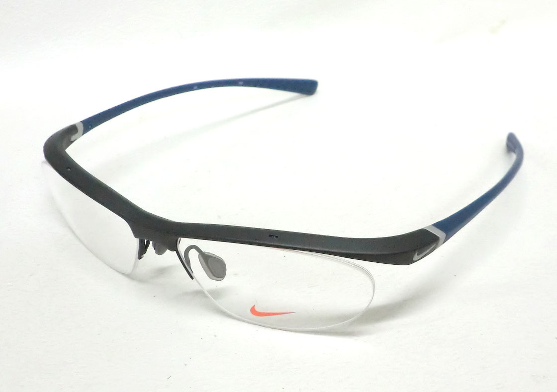  new goods * times attaching style light sunglasses *NIKE Nike 7070* mat black | Temple navy * outside fixed form free shipping *UV cut less color | color lens correspondence OK*