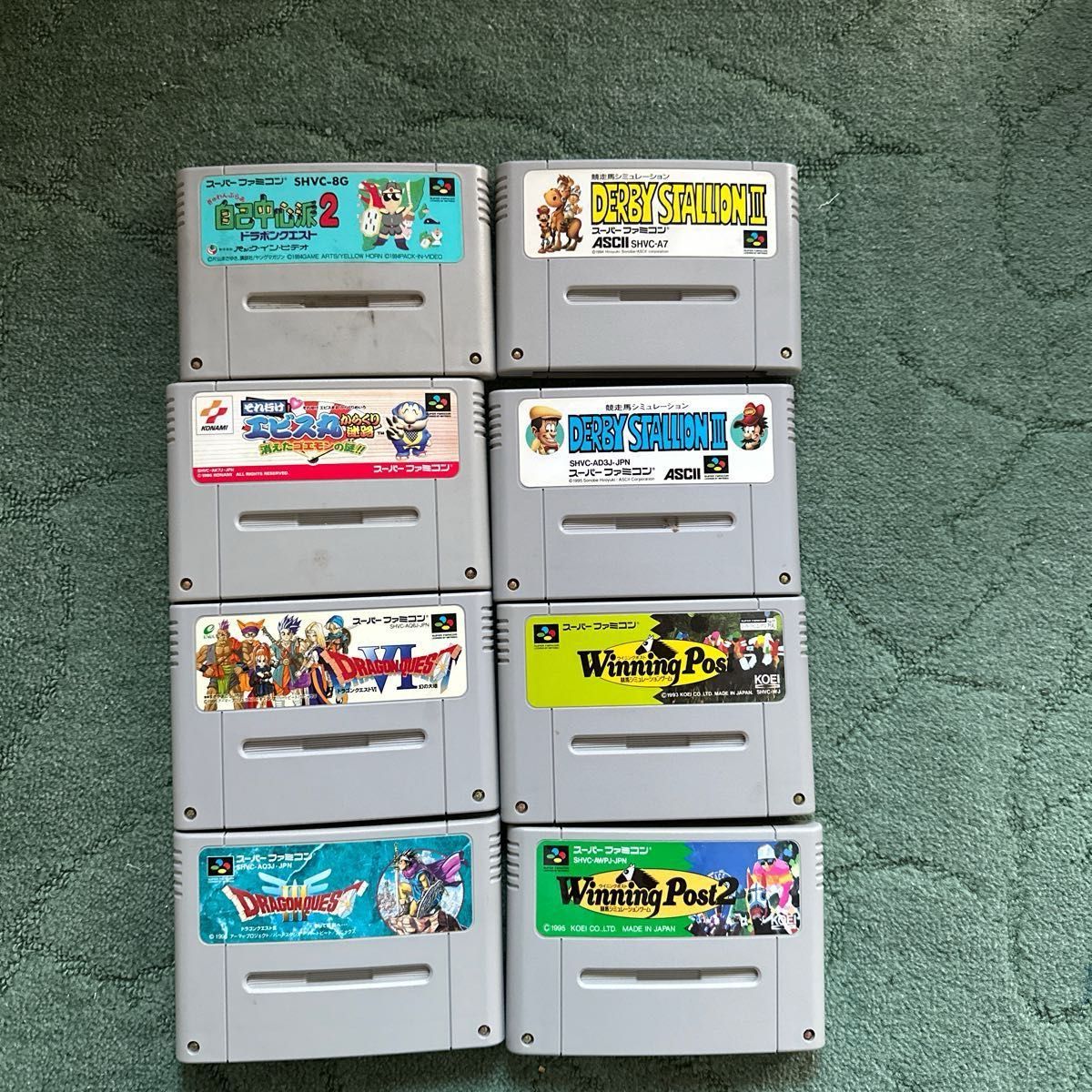 スーパーファミコン ファミコン本体 コントローラゲームソフト16本セット ジャンク品 値下げしません