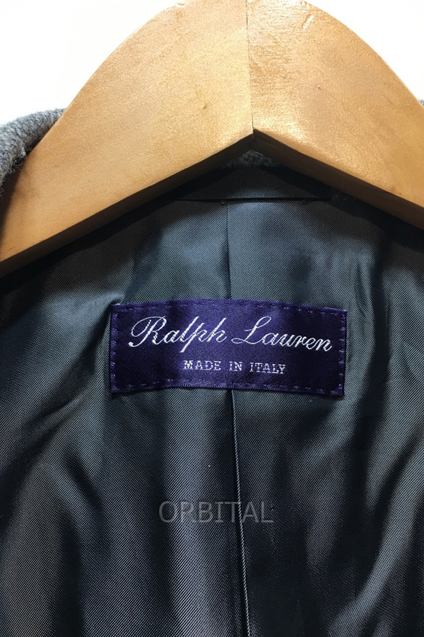 経堂) ラルフローレン パープルレーベル Ralph Lauren サイドベンツ 2B ウール テーラードジャケット サイズ40 伊製_画像5