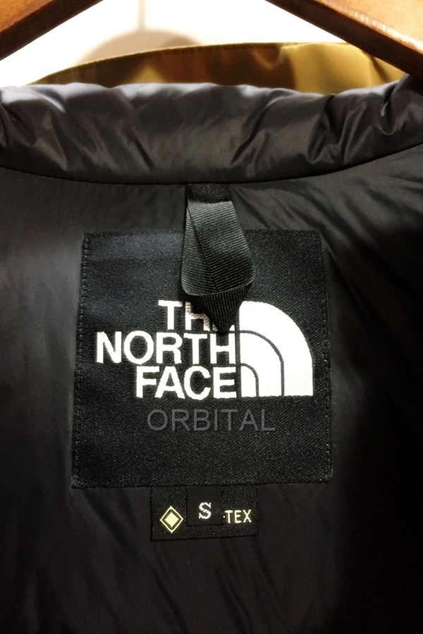 代官山)THE NORTH FACE ノースフェイス ND91930 Mountain Down Jacket マウンテンダウンジャケット カーキ サイズS_画像6