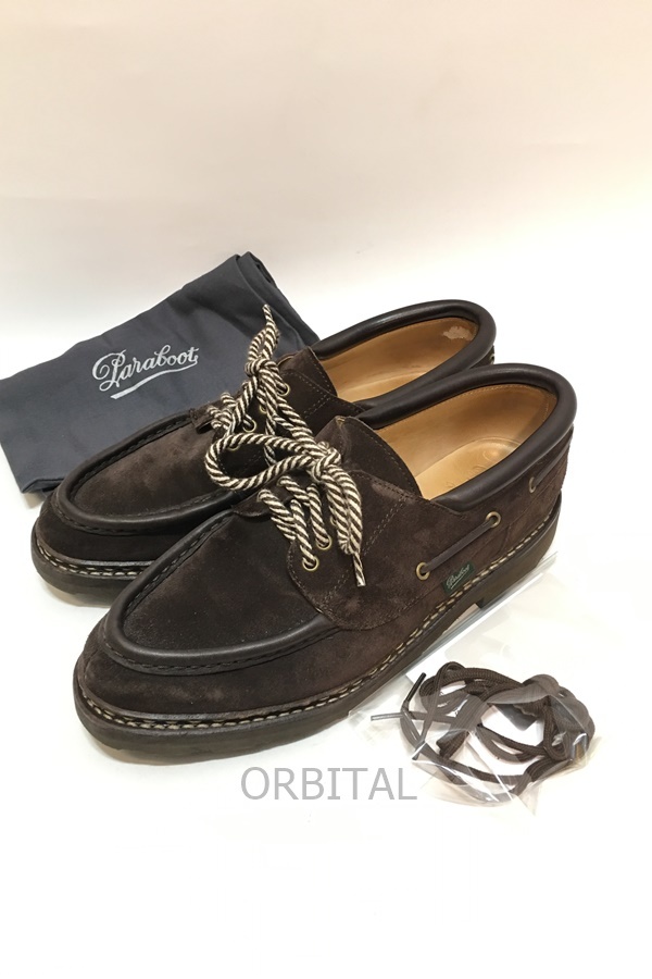 経堂) パラブーツ フィルメランジェ paraboot FilMelange シメイ CHIMEY MARCHE FL MARRON サイズUK8 定価7.4万位_画像1