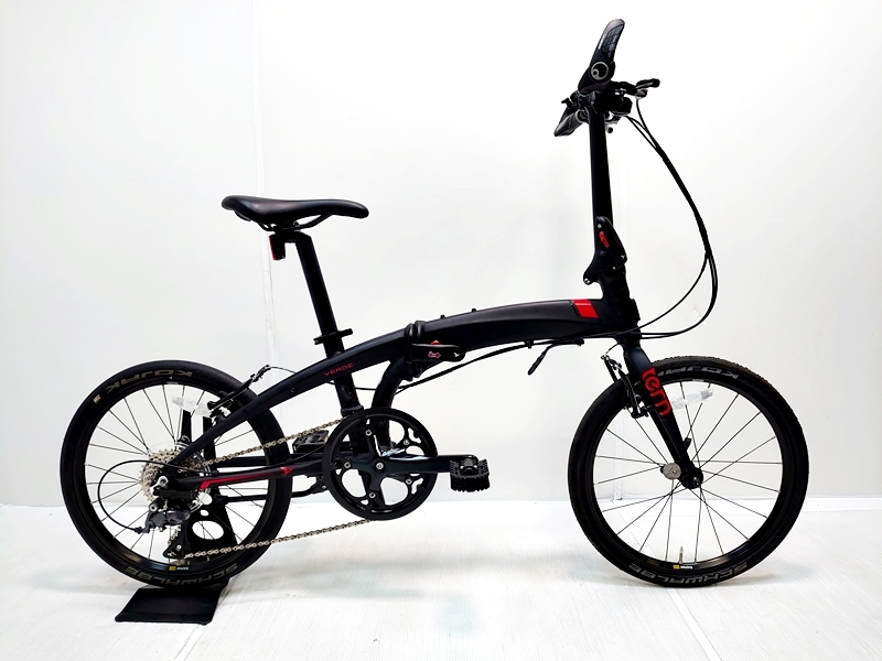 VV Turn TERN VERGE N8 2019 year of model aluminium folding bike foldable bicycle 20 -inch 8 speed black 