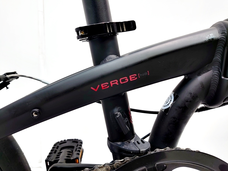 ▼▼ターン TERN VERGE N8 2019年モデル アルミ フォールディングバイク 折りたたみ自転車 20インチ 8速 ブラックの画像6