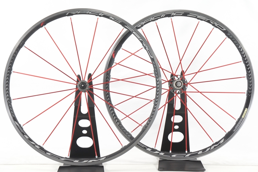 ◆◆訳アリ フルクラム FULCRUM レーシング ゼロ RACING ZERO アルミ クリンチャー ロード ホイール シマノフリー 11速 100/130mm QR 700C