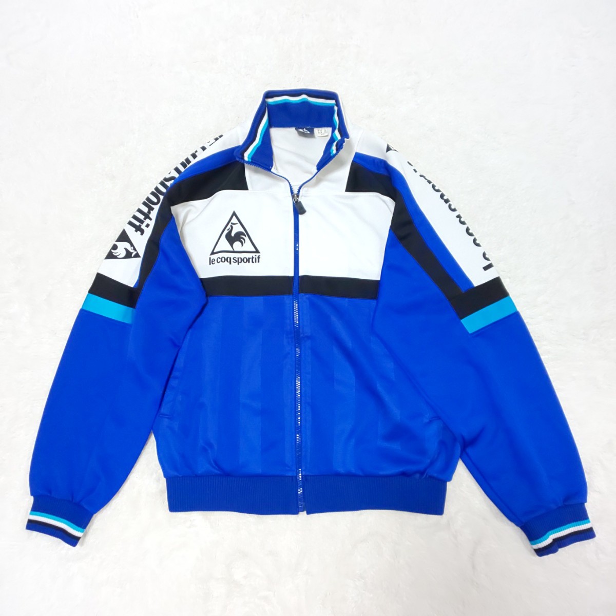 【美品/希少】90s le coq sportif ルコックスポルティフ ヴィンテージ セットアップ ジャージ トラックジャケット トラックパンツ  Lサイズ