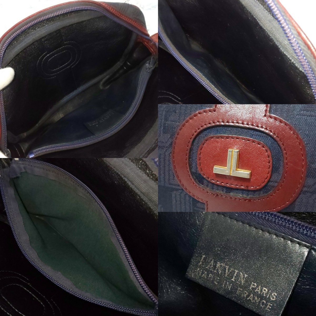 極希少/美品】LANVIN ランバン ヴィンテージ ジャガード ワン