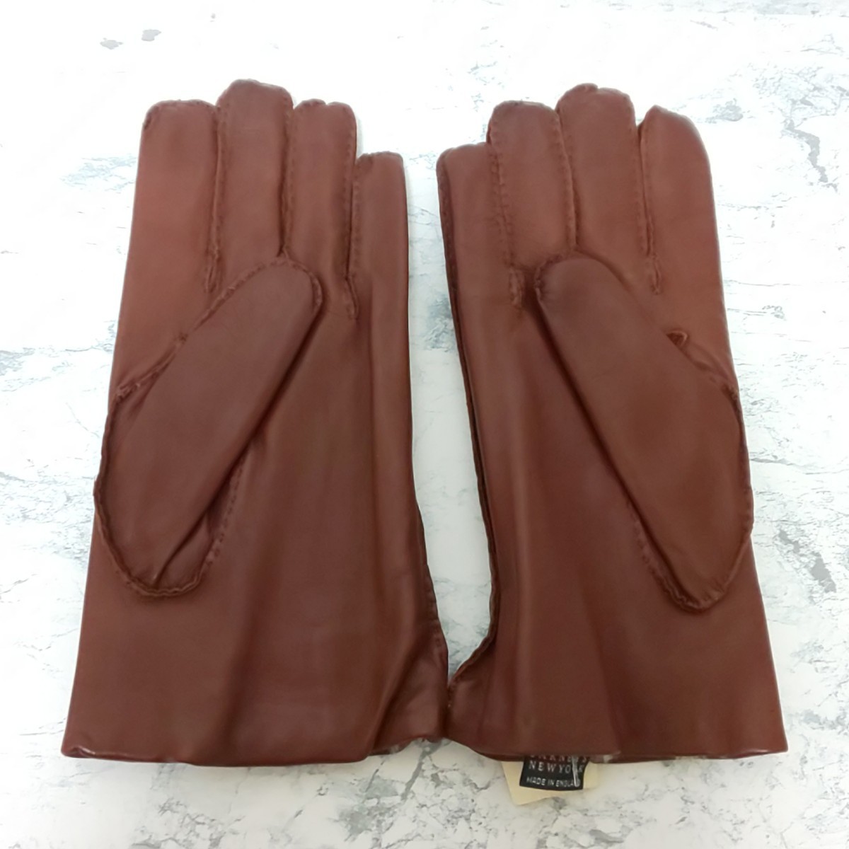 新品/タグ付】BARNEYS NEW YORK バーニーズニューヨーク カーフレザー
