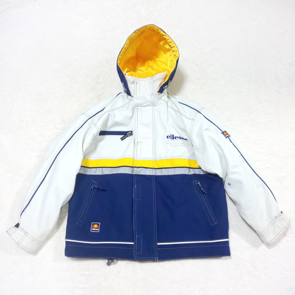 美品/希少】90s ellesse エレッセ セットアップ ナイロンジャケット