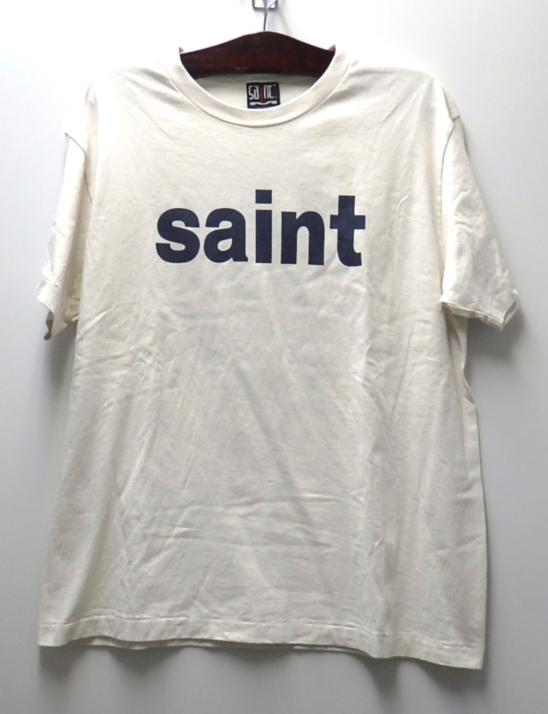 驚きの値段】 SAINT SM-S21-0000-001 Tシャツ セントマイケル Mサイズ
