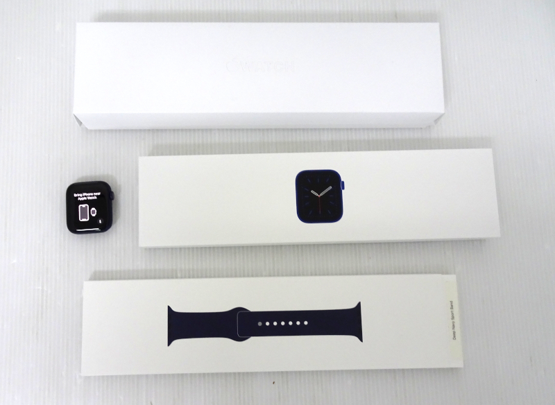 正規取扱店】 Series6 Watch Apple １円～！ 44mm ブルーアルミニウム