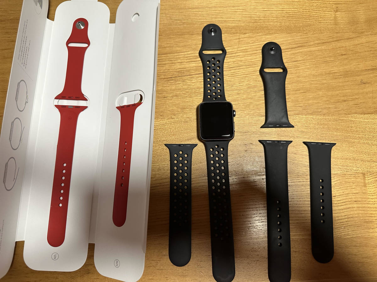 絶妙なデザイン Apple Watch 美品 42mm Series3 スマートウォッチ本体