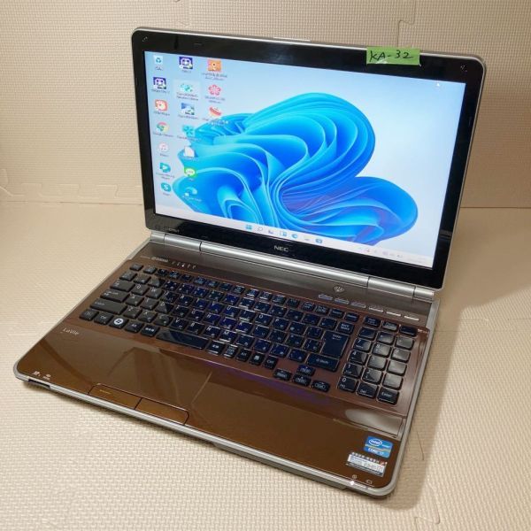 Ne7-2【KA-32】②★core-i7★初期設定済み★［NEC］LL750F26C Win11 メモリ4GB HDD320GB 中古 お得なオプション有り♪_画像1