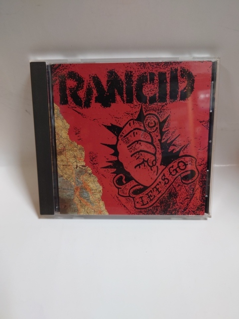 A-0710　中古品◇CD　RANCID　LET'S GO　輸入盤　セル品_画像1