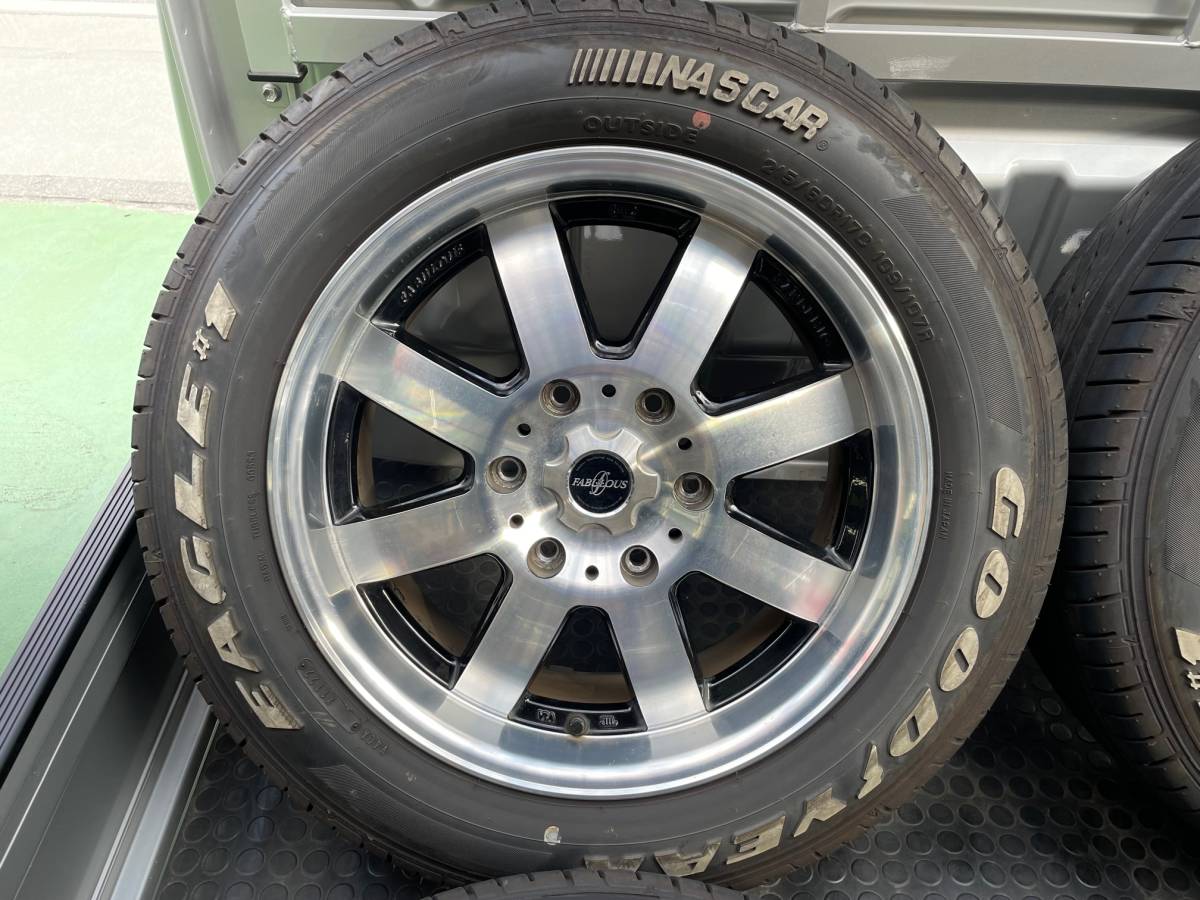 ★FABULOUS★PANDEMIC★LM-8★ファブレス★パンデミック★EAGLE#1NASCAR★215/60R17★中古品★バリ山４本★送料着払い★_画像2