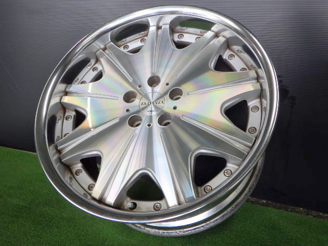 【921】FK081024▲WORK VIRIANZA D3S▲19x8.5J/9.5J 5穴 PCD114.3 +40/+45▲4本 前後違い_画像3