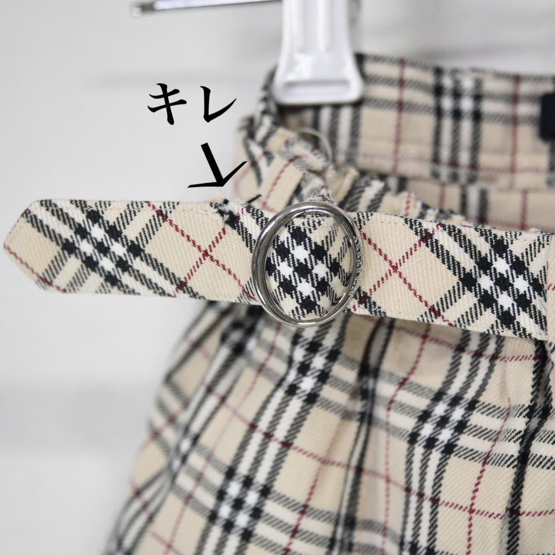 BURBERRY LONDON　バーバリー　ノバチェック　ガールズ キッズ　女の子　ベビー　スカート　チェック柄　80CM　綿_画像3