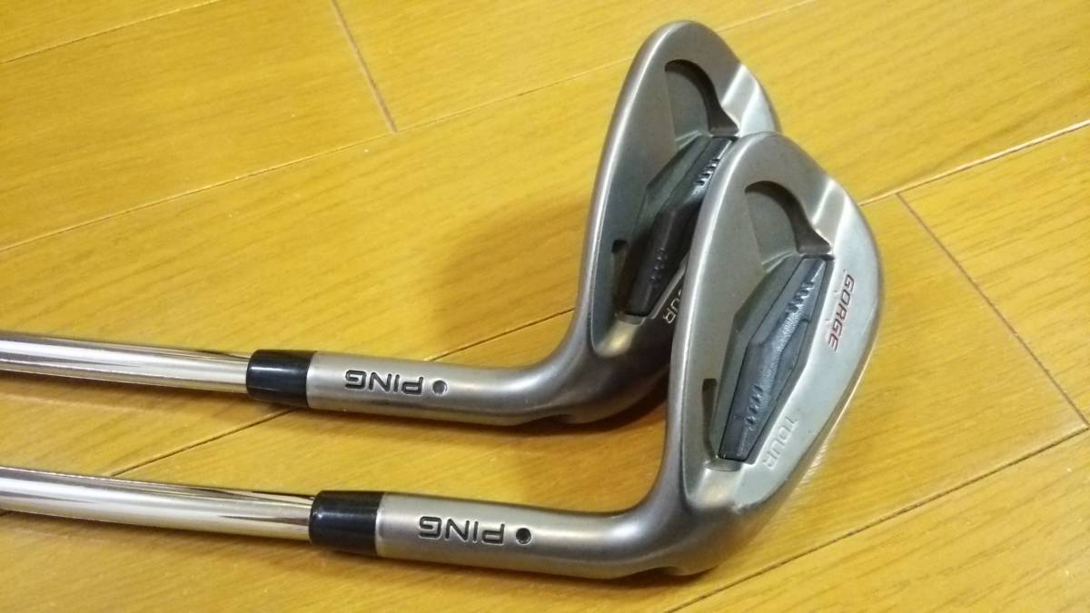 ピン　ジョージ　ツアー　PING　GORGE　WEDGE　TOUR　50°/SS　56°/SS　黒ドット　PINGCFS　FLEX　S　エリート　EliteGrip_画像3