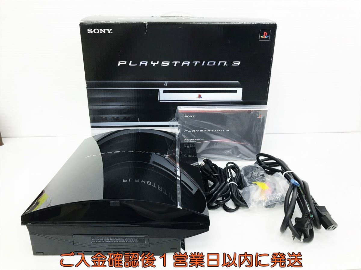 ヤフオク! - 【1円】PS3 本体 セット 60GB ブラック SONY...