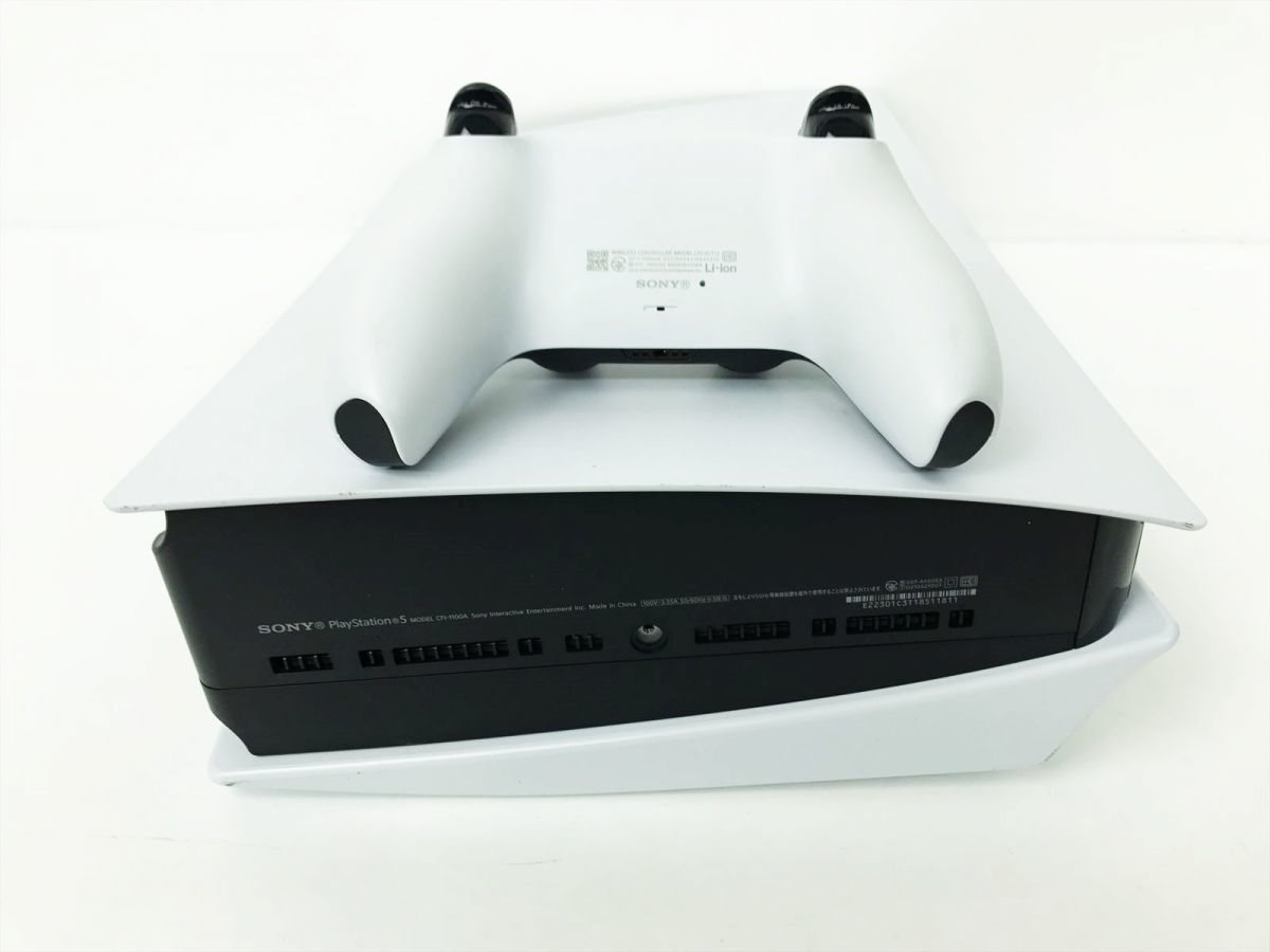 【1円】PS5 本体 セット ディスクドライブ搭載モデル SONY PlayStation5 CFI-1100A 動作確認済 プレステ5  EC61-494jy/G4